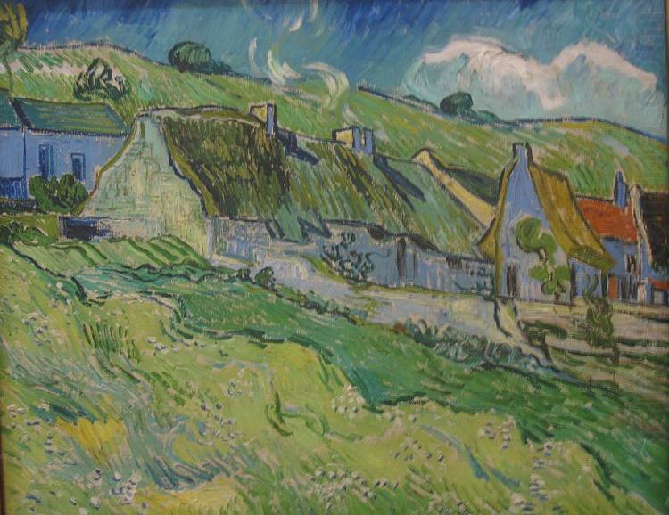 Vincent Van Gogh Cottages china oil painting image